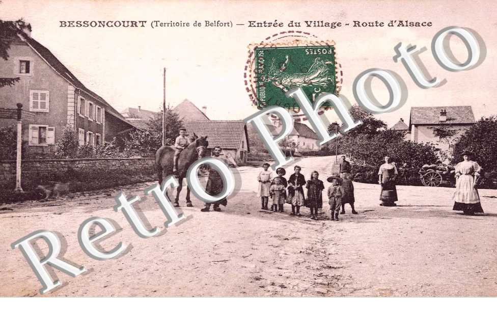 ENTREE DU VILLAGE ROUTE D&#039;ALSACE