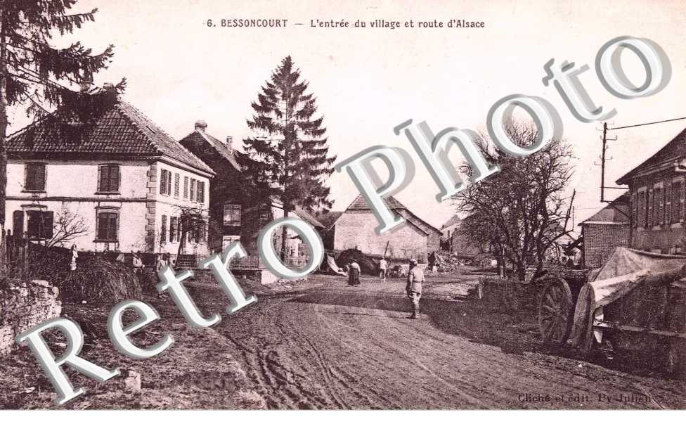 L&#039;entree du village route d&#039;alsace