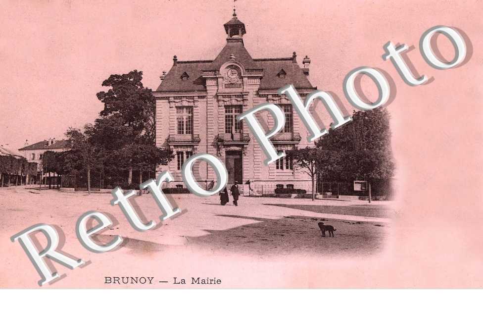 la mairie (ecrit sur carte)