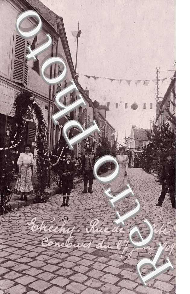Rue de la cite - concours du 27 juin 1909