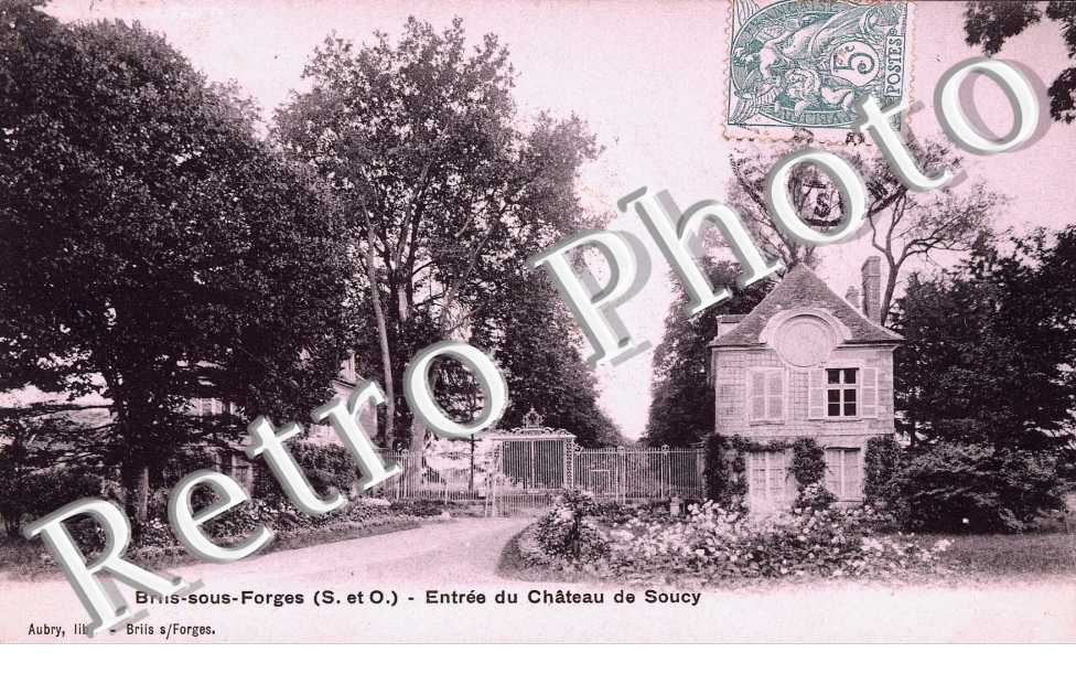 ENTREE DU CHATEAU DE SOUCY