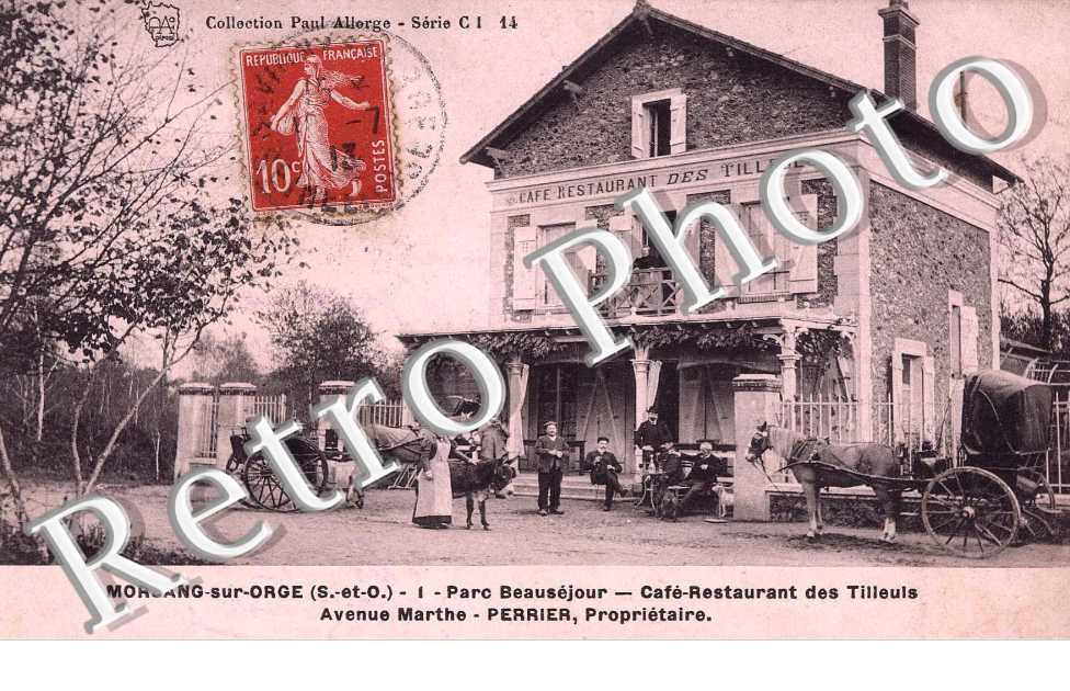 Parc beausÃ©jour - CafÃ© Restaurant des Tilleuls avenue Marthe - Perrier Pro.