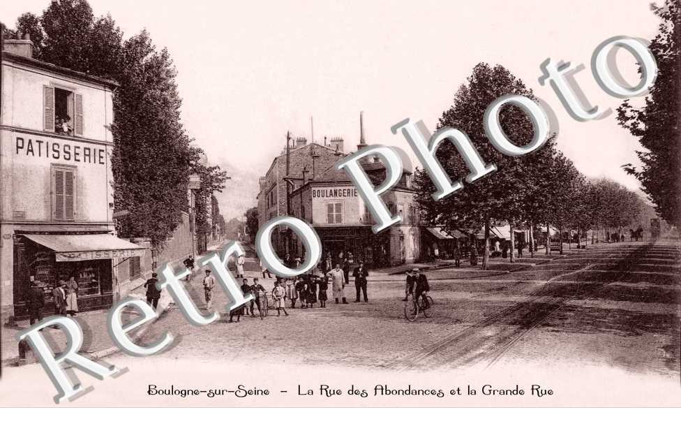 LA RUE DES ABONDANCES ET LA GRANDE RUE