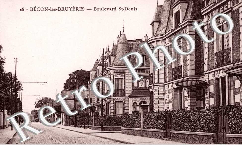 Becon les Bruyeres, Boulevard St Denis