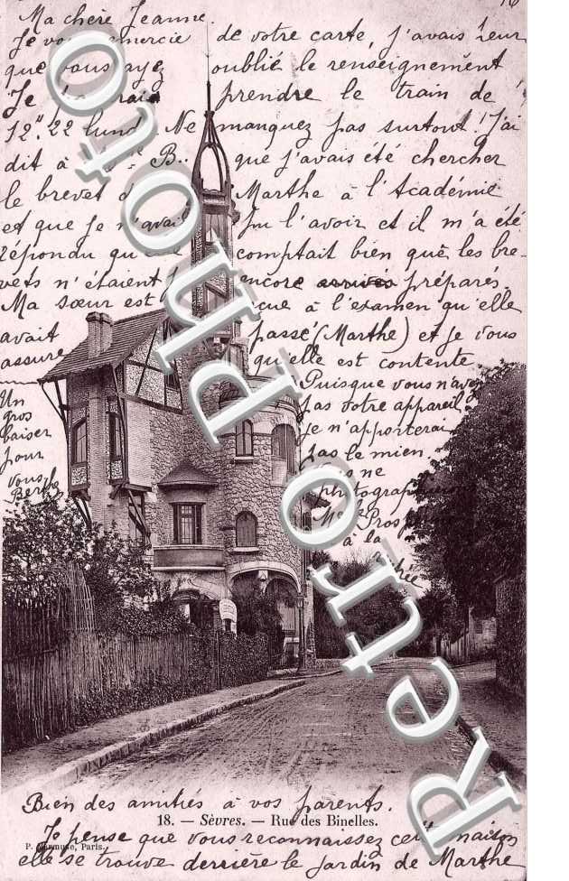 rue des Binelles