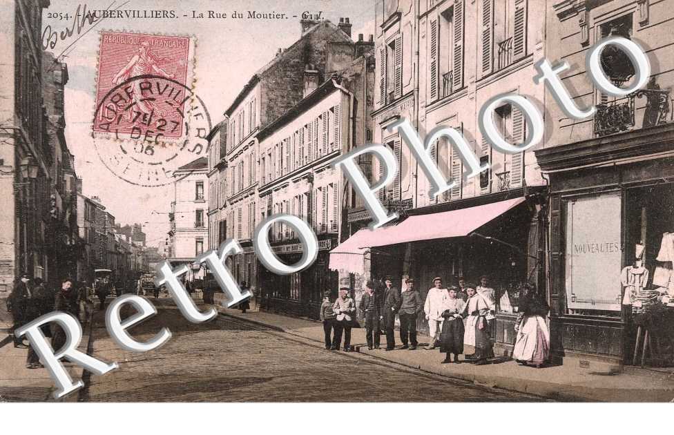 la rue du Moutier