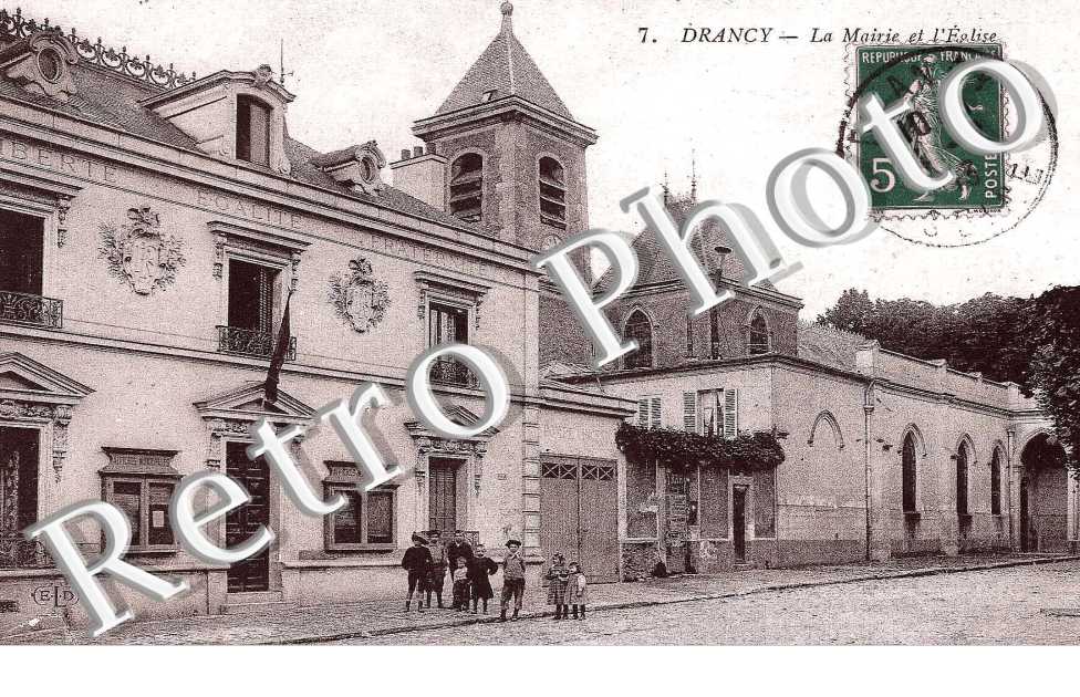 La mairie et l&#039;eglise