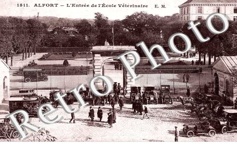 L'Entrée de l'école Vétérinaire