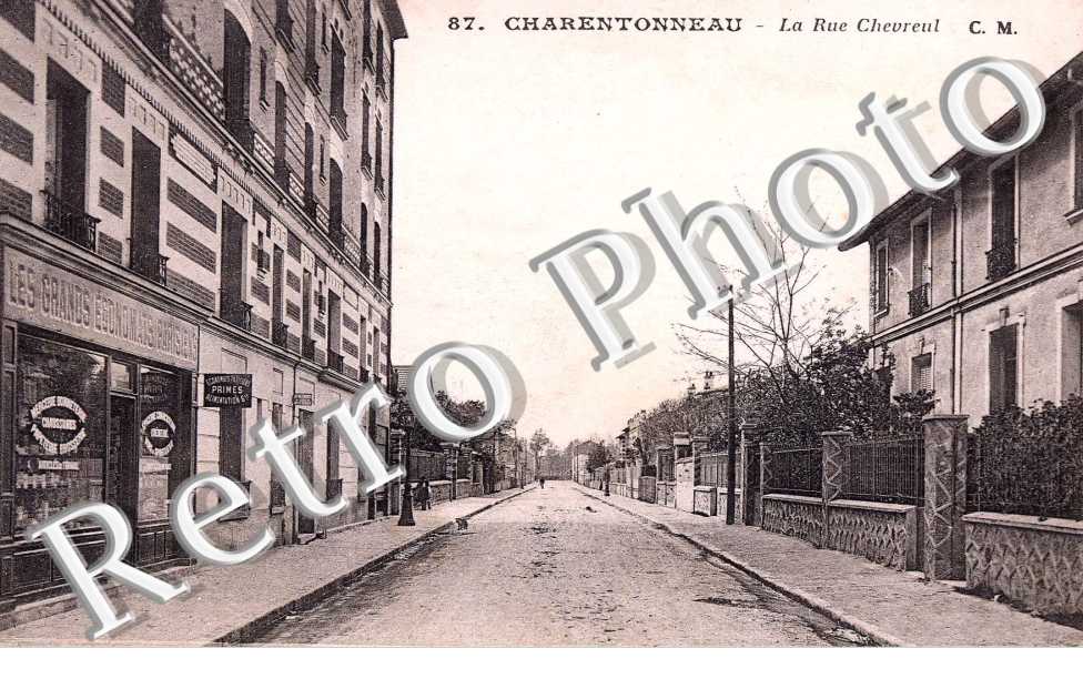 CHARENTONNEAU la rue Chevreul