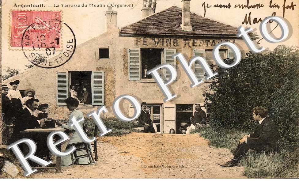 La terrasse du moulin d&#039;orgemont
