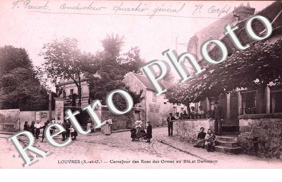 Carrefour des rues des Ormes eu ble et Demaison