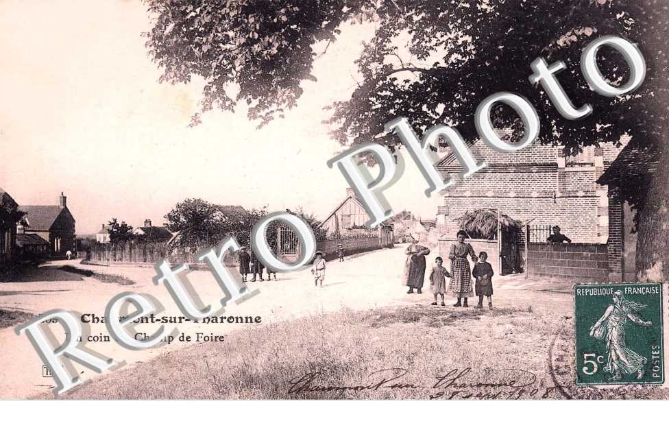 un coin du champ de foire