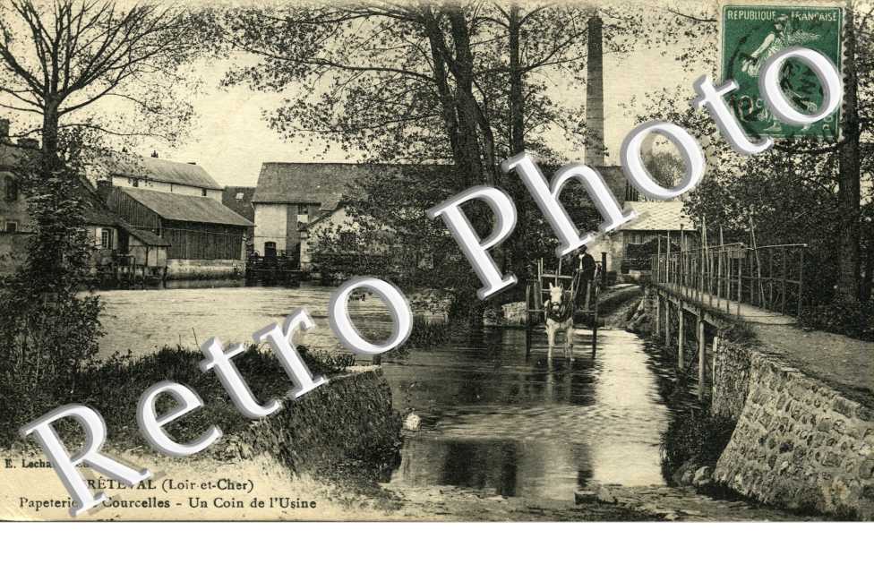 papeterie de courcelles, un coin de l'usine
