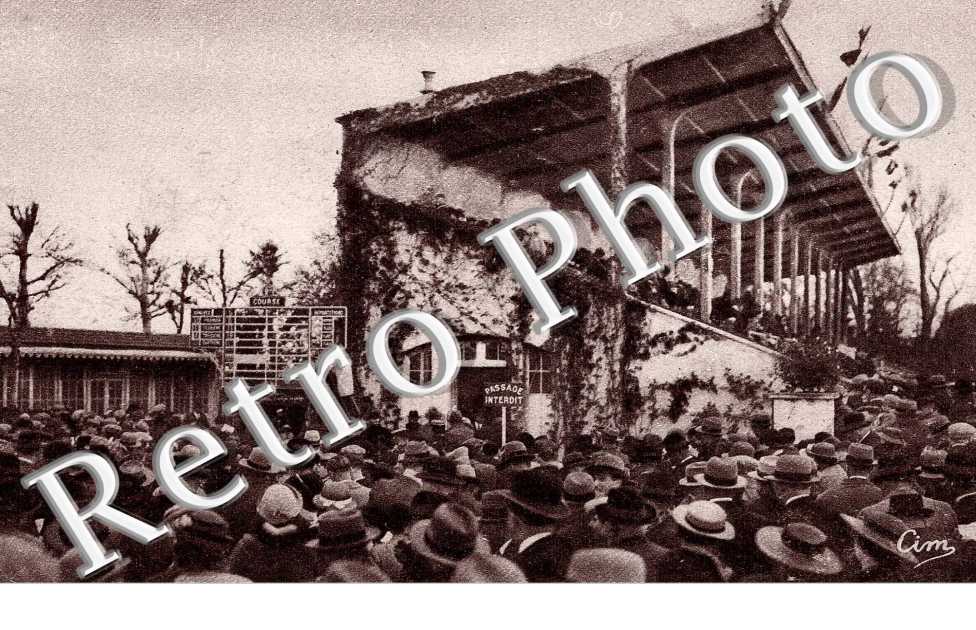 hippodrome - l&#039;enceinte du pesage -hippisme
