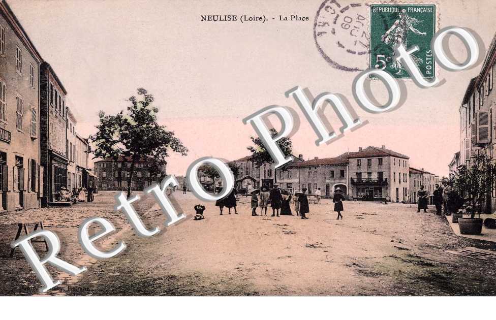 la place - carte couleur