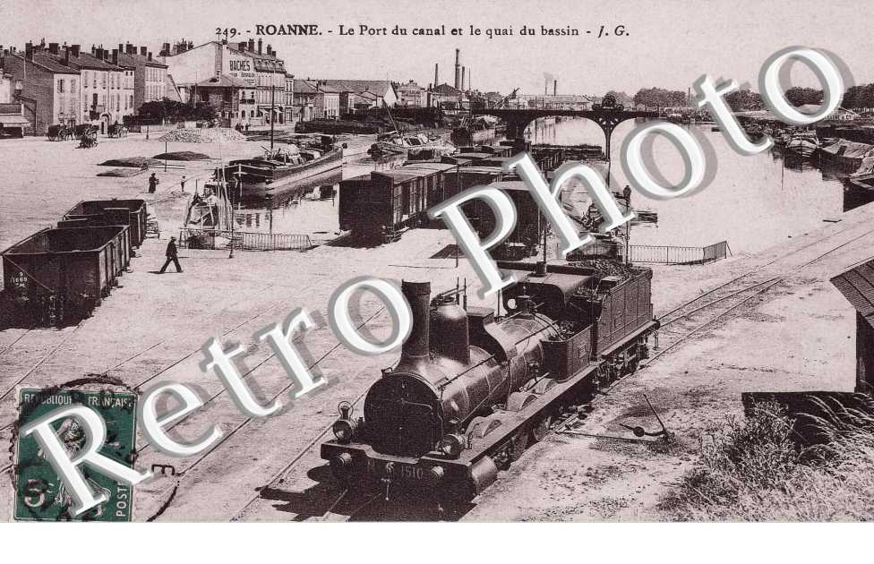 le port du canal et le quai du bassin
