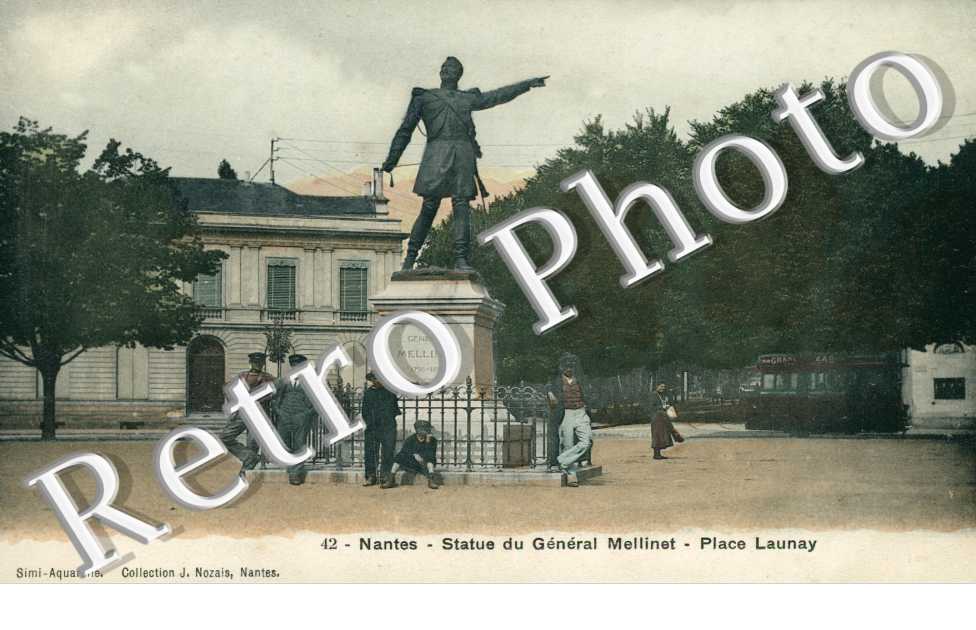 Statue du Général Mellinet -  Place Launay