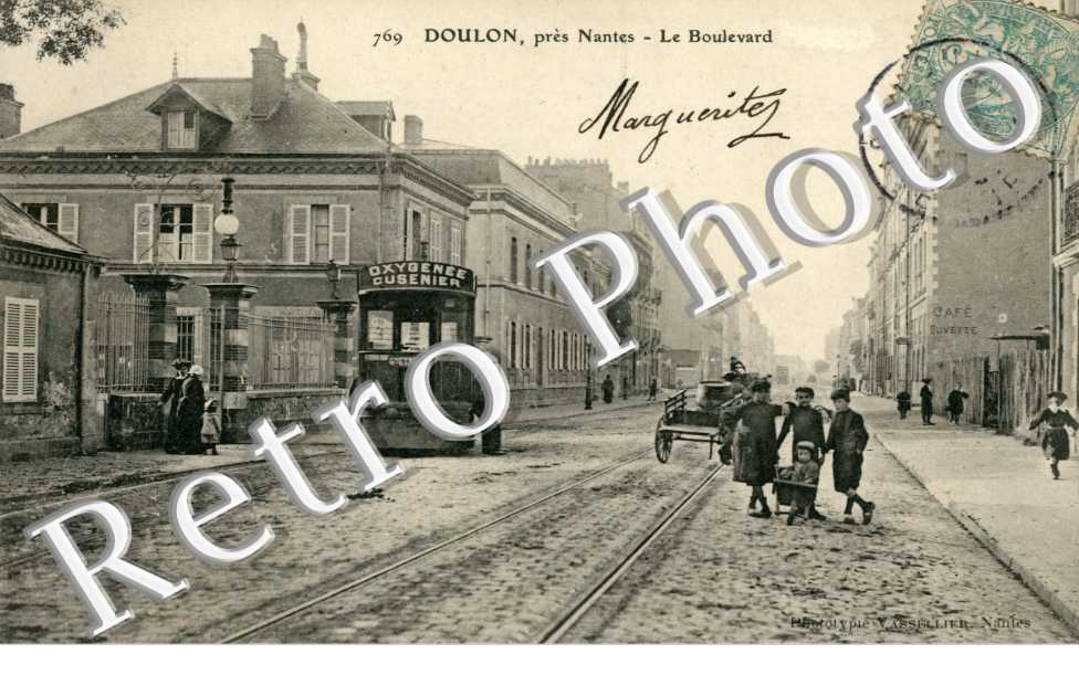 Doulon, le boulevard - Boulevard Delorme 