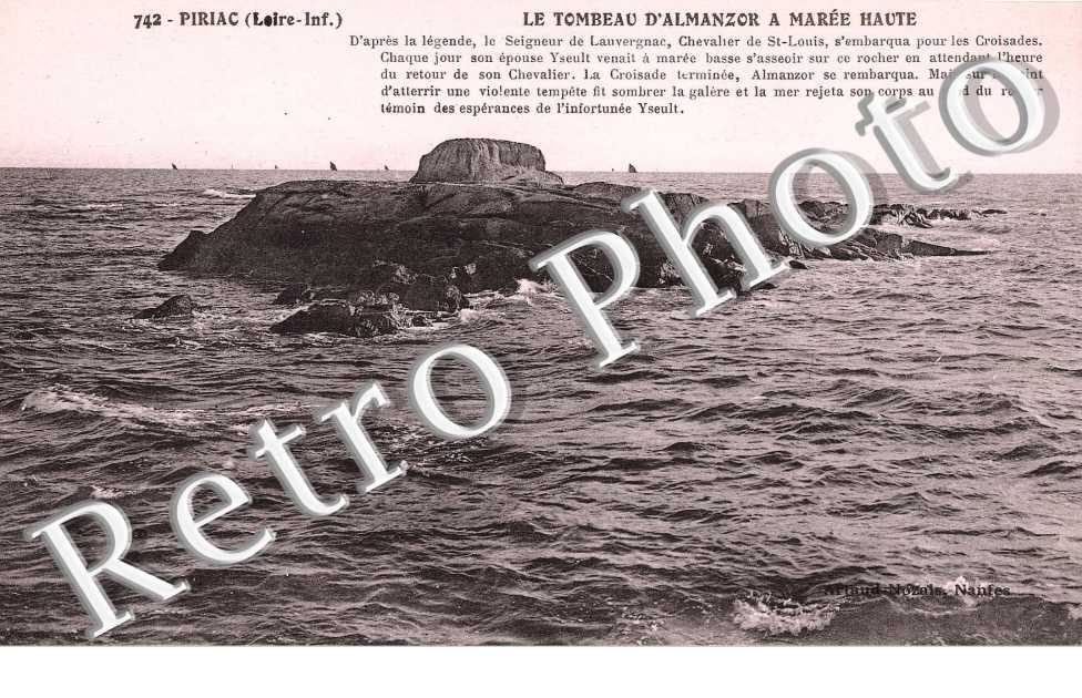 le tombeau d'almanzor a maree haute