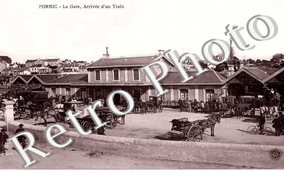 la gare - arrivee du train