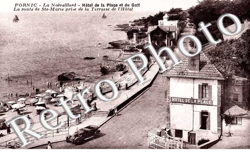 LA NOEVEILLARD - HOTEL DE LA PLAGE ET DU GOLF la route de Sainte-Marie