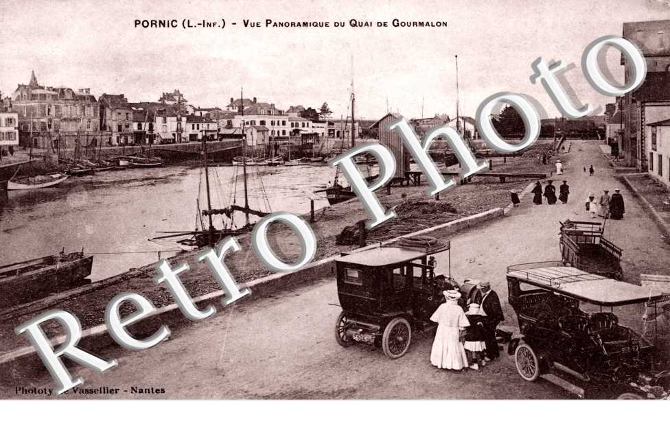 Vue Panoramique du Quai de Gourmalon