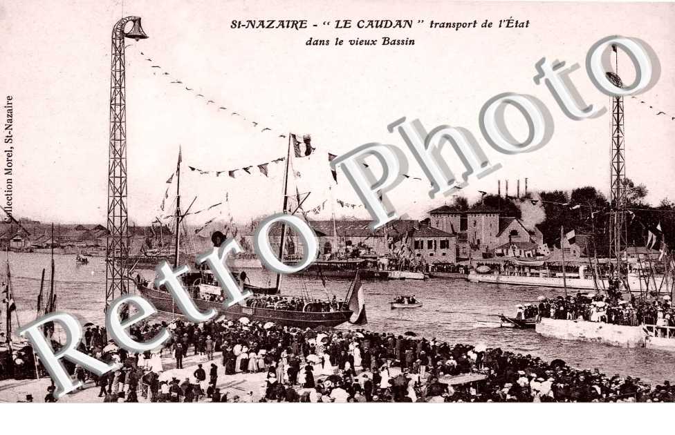 "Le Caudan" transport de l&#039;etat dans le vieux bassin