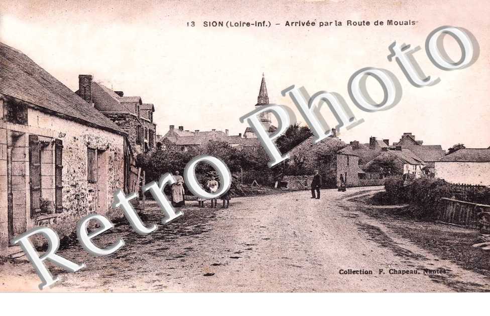 arrivee par la route de Mouais