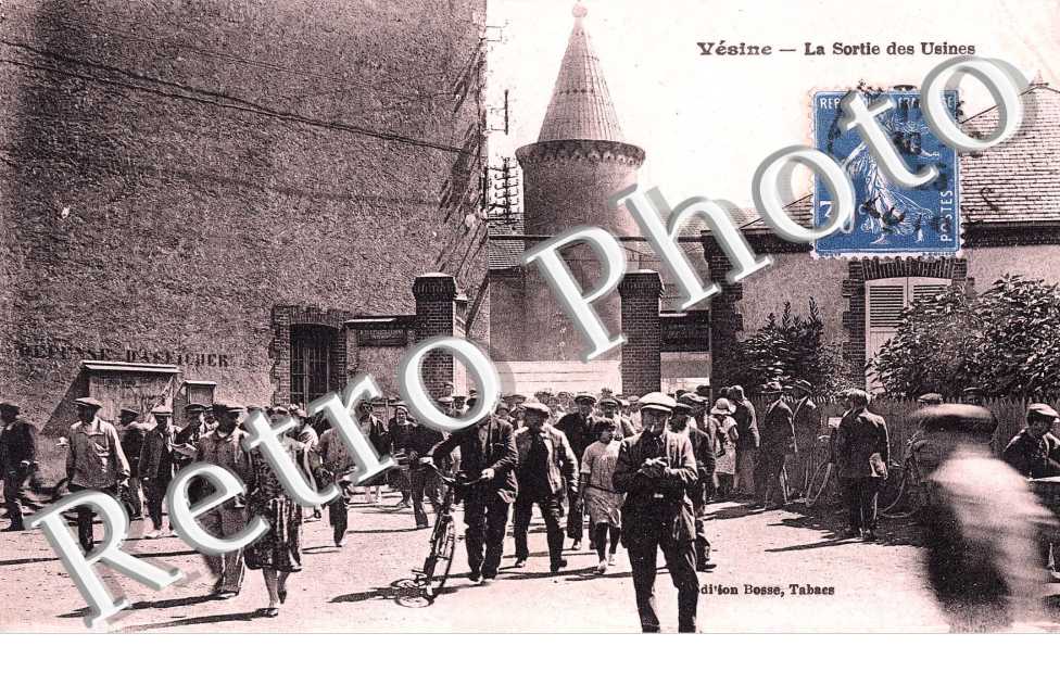 Vesine, la Sortie des Usines