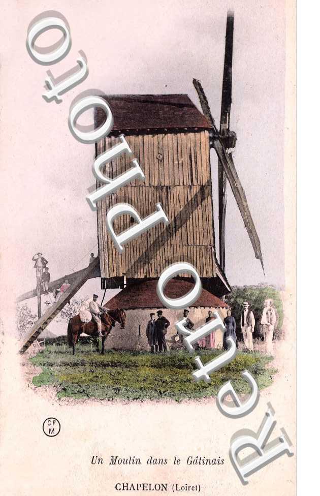 un moulin dans le Gatinais