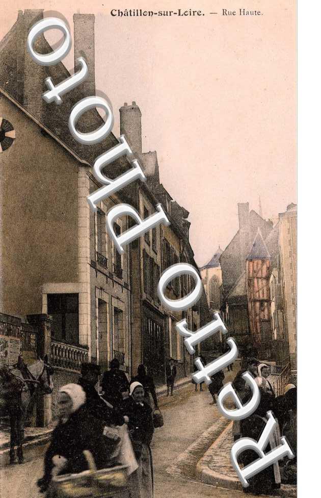 rue haute - carte couleur
