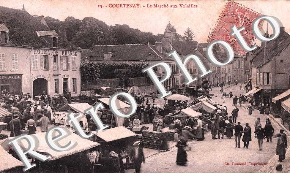le marche aux volailles