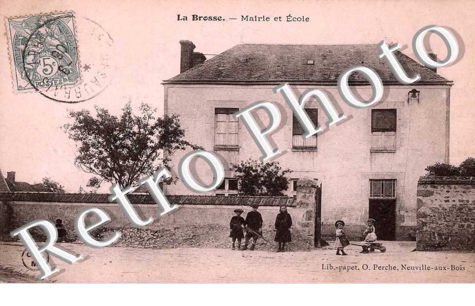 La Brosse Mairie et ecoles