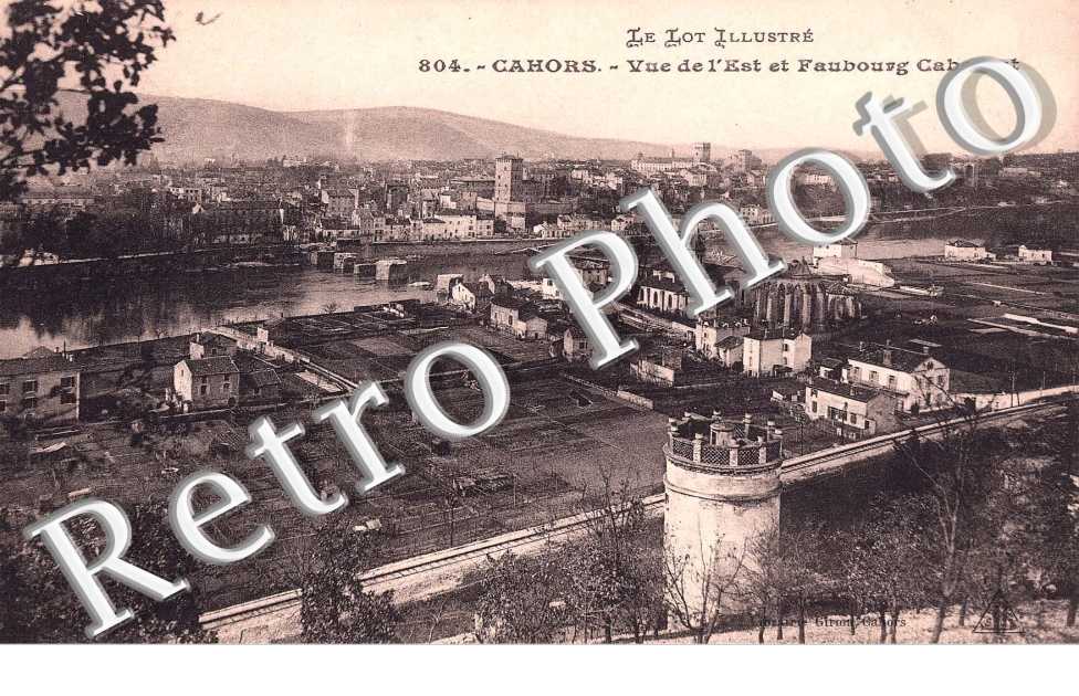 Vue de l&#039;est et Faubourg Cabessut