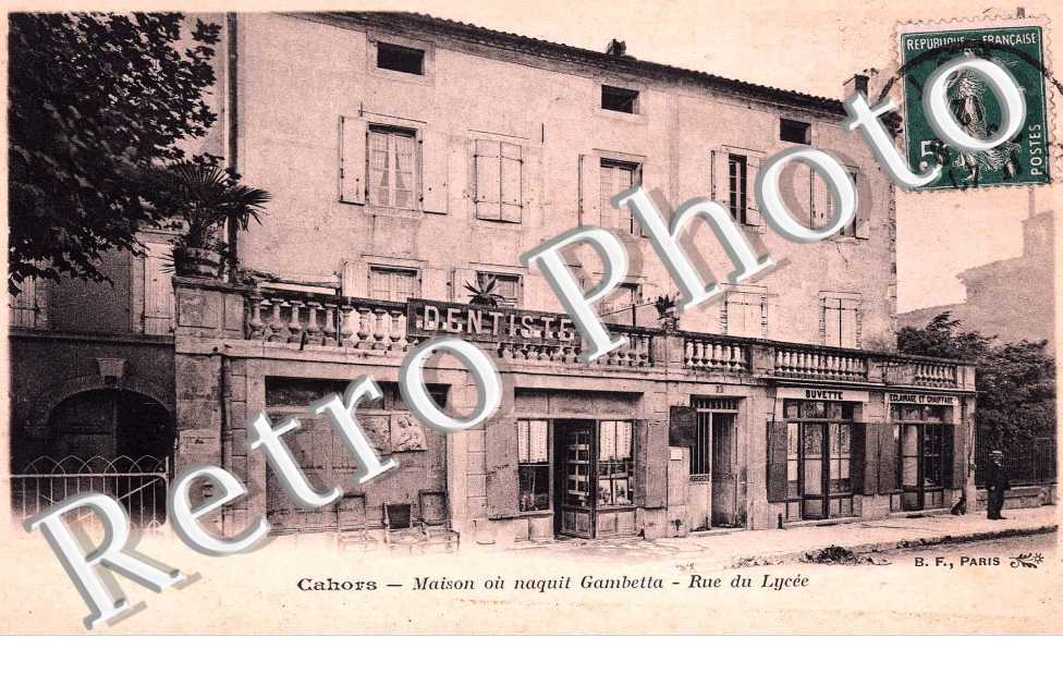 MAISON OU NAQUIT GAMBETTA - RUE DU LYCEE