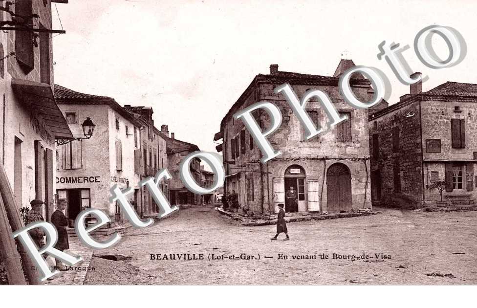En venant de Bourg de Visa
