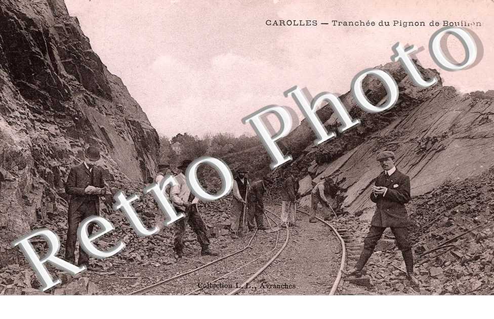 Tranchee du Pignon de Bouillon