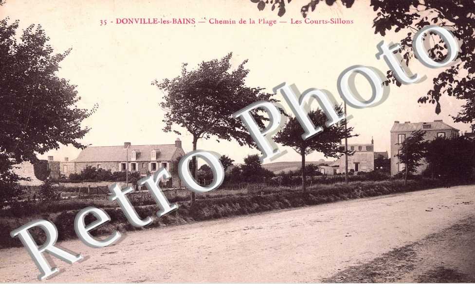 chemin de la plage, les courts-sillons