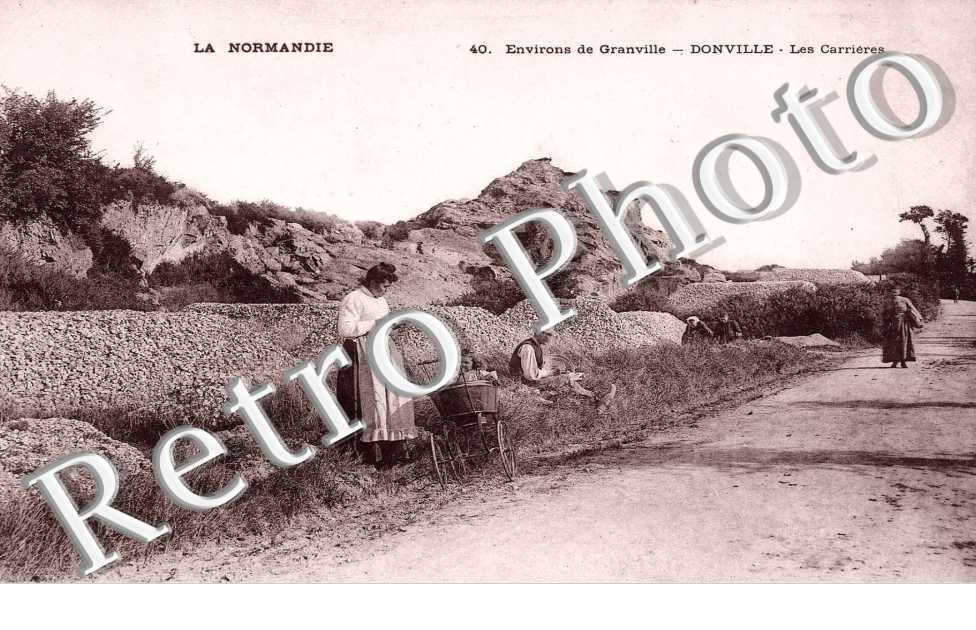 environs de Granville, les carrieres