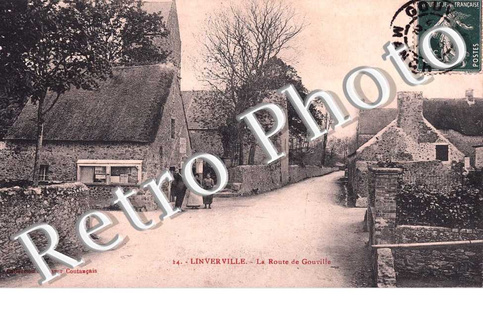 la route de Gouville Linverville