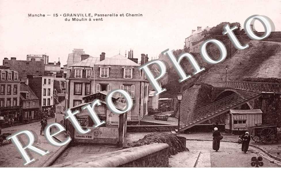 passerelle et chemin du Moulin a vent