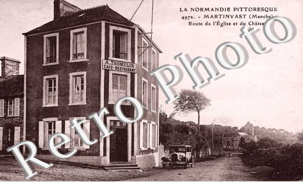 Route de l&#039;eglise et du chateau  (Cafe Restaurant A. Thomelin)