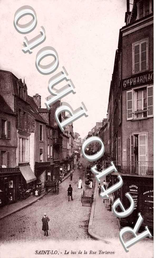 Le bas de la rue Torteron