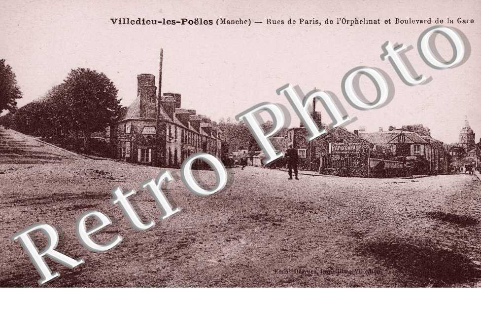 rues de Paris, de l&#039; Orphelinat et boulevard de la Gare