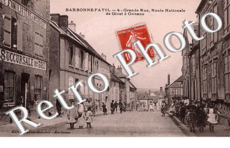 grande rue, route nationale de Givet a Orleans