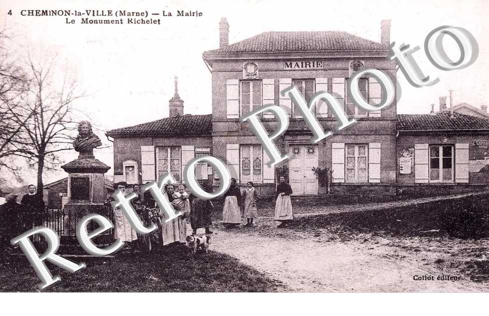 La mairie - Le monument Richelet