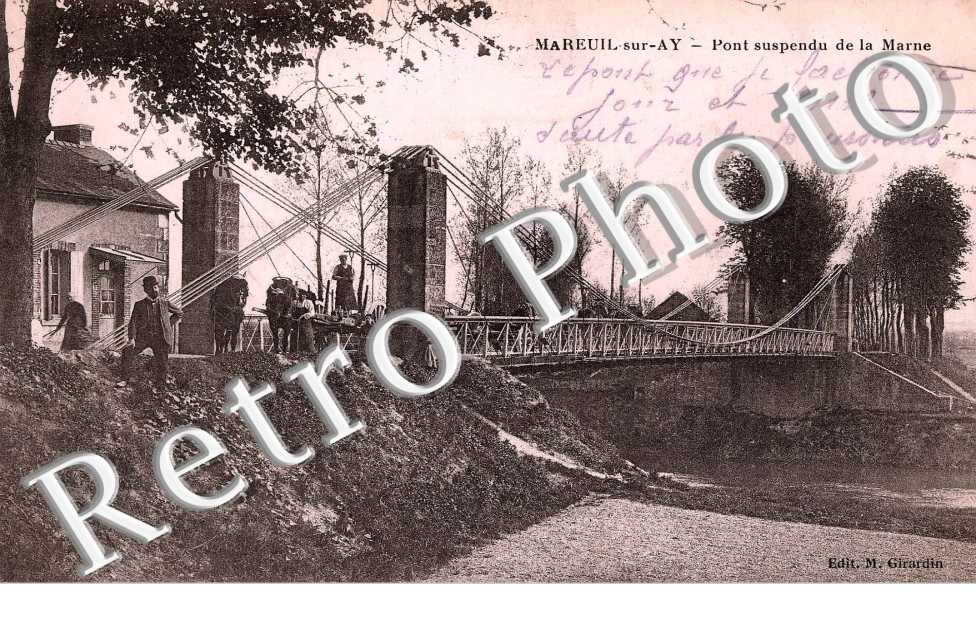 Pont suspendu de la Marne