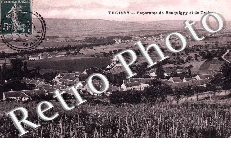 panorama de Bouquigny et de Troissy