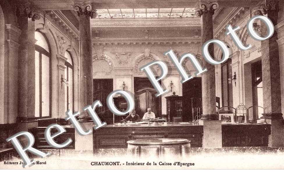 interieur de la Caisse d'Epargne