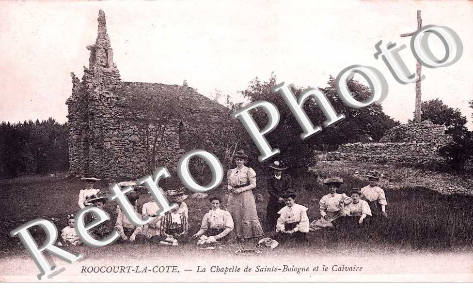 La chapelle de Sainte-Bologne et le calvaire